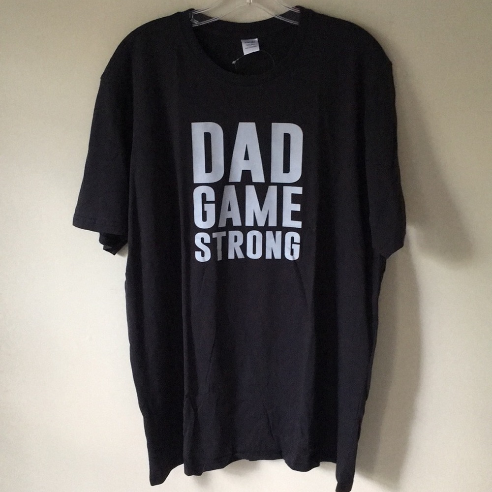 NWT Men’s Gray Graphic T Shirt Crew Neck Cotton XL
